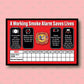 5x8 Smoke Alarm Magnets