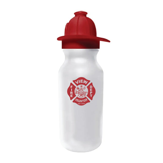 Cycle Bottle With Firefighter Helmet